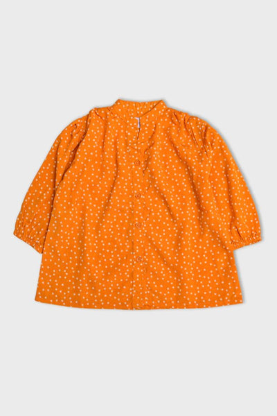 Printed Mustard Woven Top