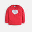 Heart sequins sweatshirt