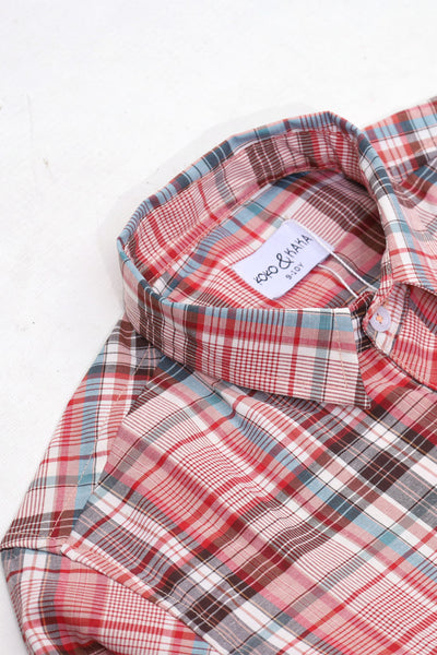 Boys Checkered Casual Shirt