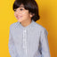 Stripes stylish kurta for boys with Side Pocket 100% Cotton fabric