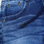 Dark blue Denim short with draw string 100% cotton fabric