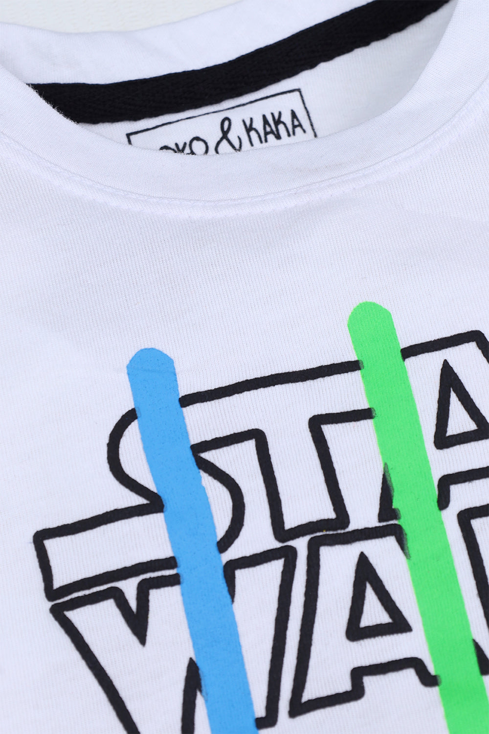 Star wars HD print graphic T-shirt 100% cotton jersey fabric