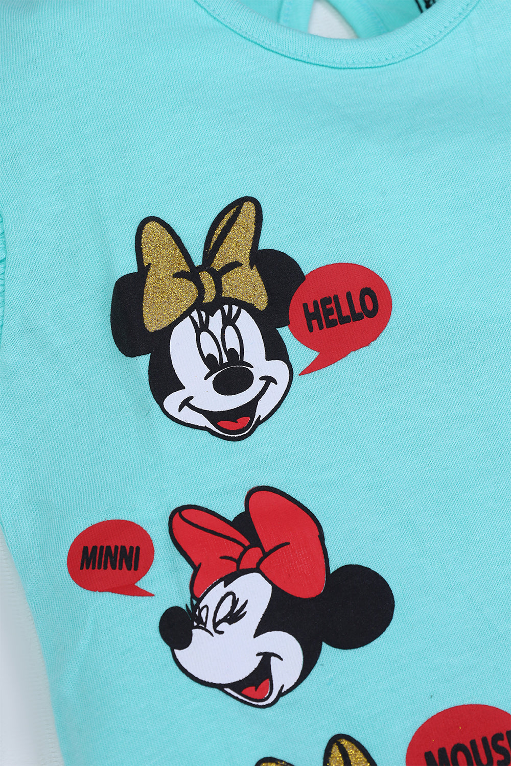 Mini Mouse graphic  T-shirt 100% cotton jersey fabric